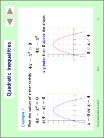 Linear and quadratic inequalities