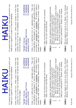 More about Haiku