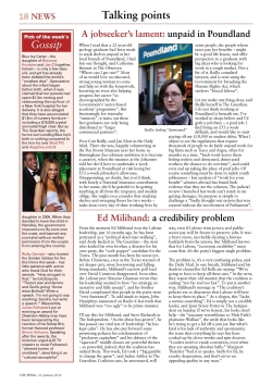 News-based lesson: A jobseeker's lament: unpaid at Poundland