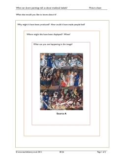 What can doom paintings tell us about medieval beliefs?