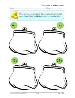Using coins to make amounts