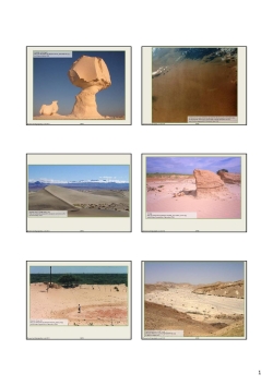 Hot environments – processes and landforms Hot environments – processes and landforms