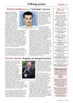 News-based lesson: Private schools: shaping and unequal society
