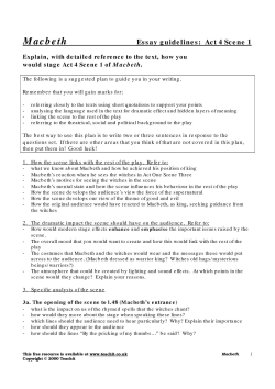 Essay guidelines and frame