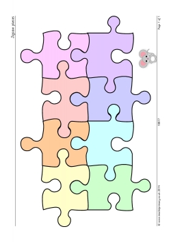 Jigsaw pieces