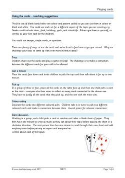 Review cards
