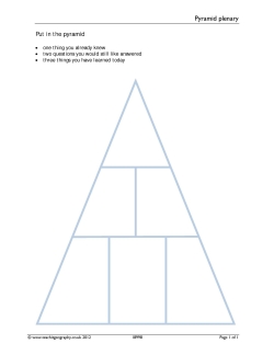 Pyramid plenary