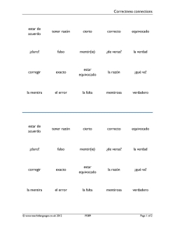 Correctness connections