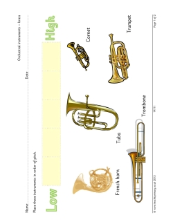 Orchestral instruments - brass