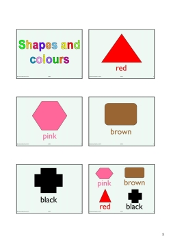 Shapes and colours