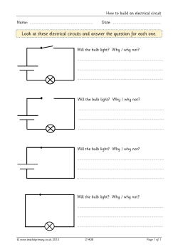 How to build an electrical circuit