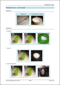 Playdough recipe