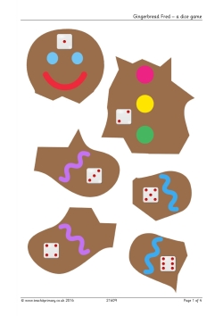 Gingerbread Fred - a dice game