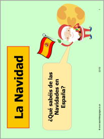 ¿Qué sabéis de las Navidades en España?