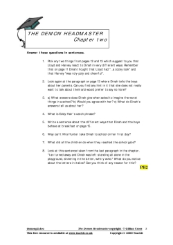 Part 2, chapters 2 and 3