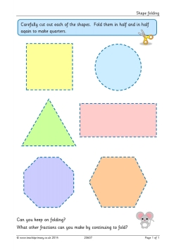Shape folding