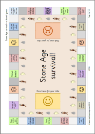Stone Age survival – a board game