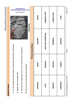 Making weathering connections