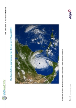 The formation of Hurricane Katrina