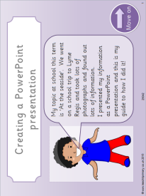 Creating a PowerPoint presentation