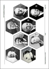 US Presidents Hexagons