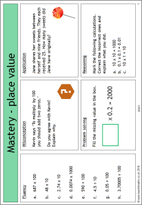 Mastery - place value
