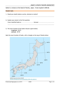 Japan's volcanic hazards assessment