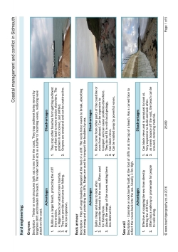 Coastal management and conflict in Sidmouth