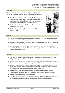 Book fifth: Chapter by chapter activities