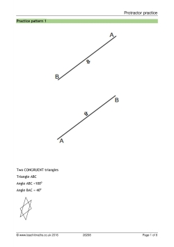 Protractor practice