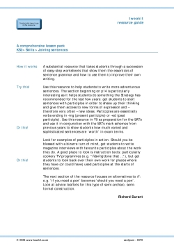 A comprehensive lesson pack