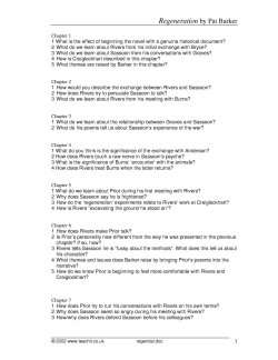 Chapter by chapter prompt questions