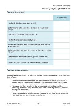 Chapter 10 activities