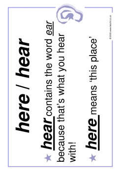 Here / hear