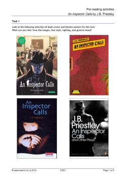 Pre-reading activities