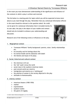 Research task