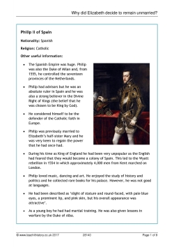 Why did Elizabeth decide to remain unmarried?