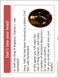 Why did Charles I declare war on his own country? Decision making exercise Why did Charles I declare war on his own country? Decision making exercise