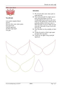 Diwali art and craft