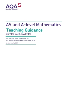 AQA AS and A-Level mathematics teaching guidance