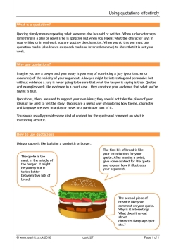 How to use quotations effectively (2)