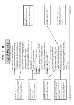 Act 5 Scene 3 - annotated text