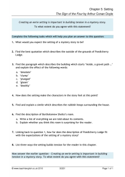 Chapter 5: setting
