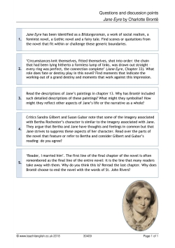 Questions and discussion points
