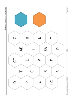 Rates of reaction – hexbusters