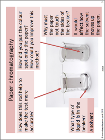 Required practical revision - chromatography