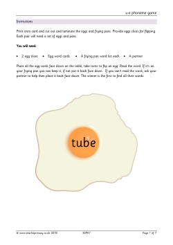 u-e phonics game