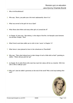Revision quiz on education Revision quiz on education