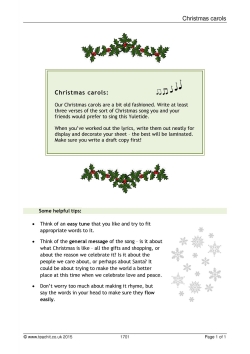 Christmas Carols Christmas Carols
