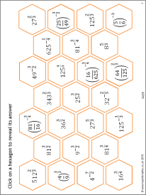 HEX: Negative and fractional indices